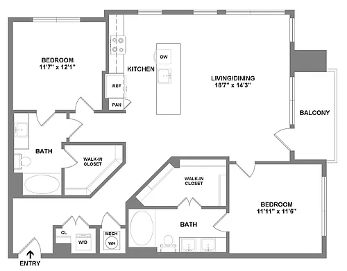 Floor plan B5-1225