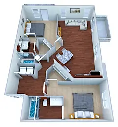 Floor plan Legacy - 2G