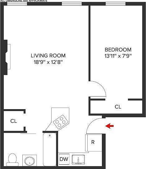 1st image of 456 W 23rd St APT 3F