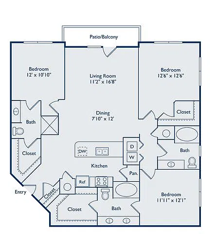 Floor plan C3