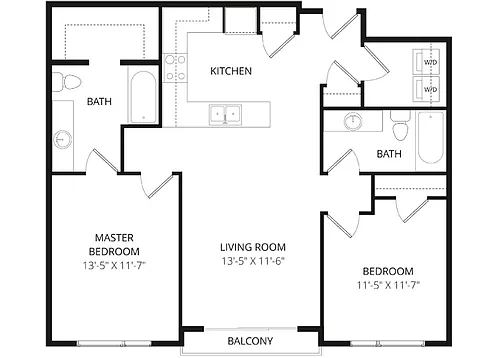 Floor plan Jersey