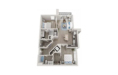 Floor plan B2