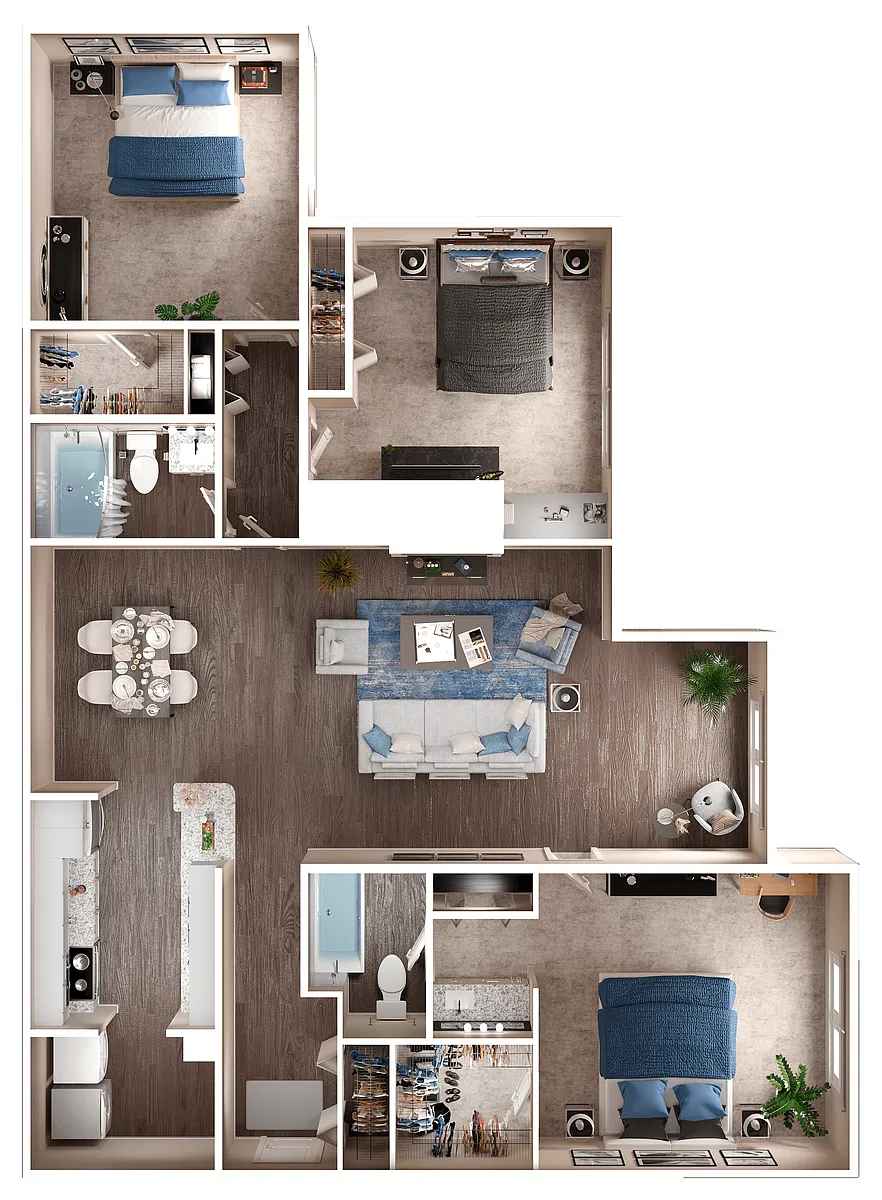 Floor plan FoxHunt