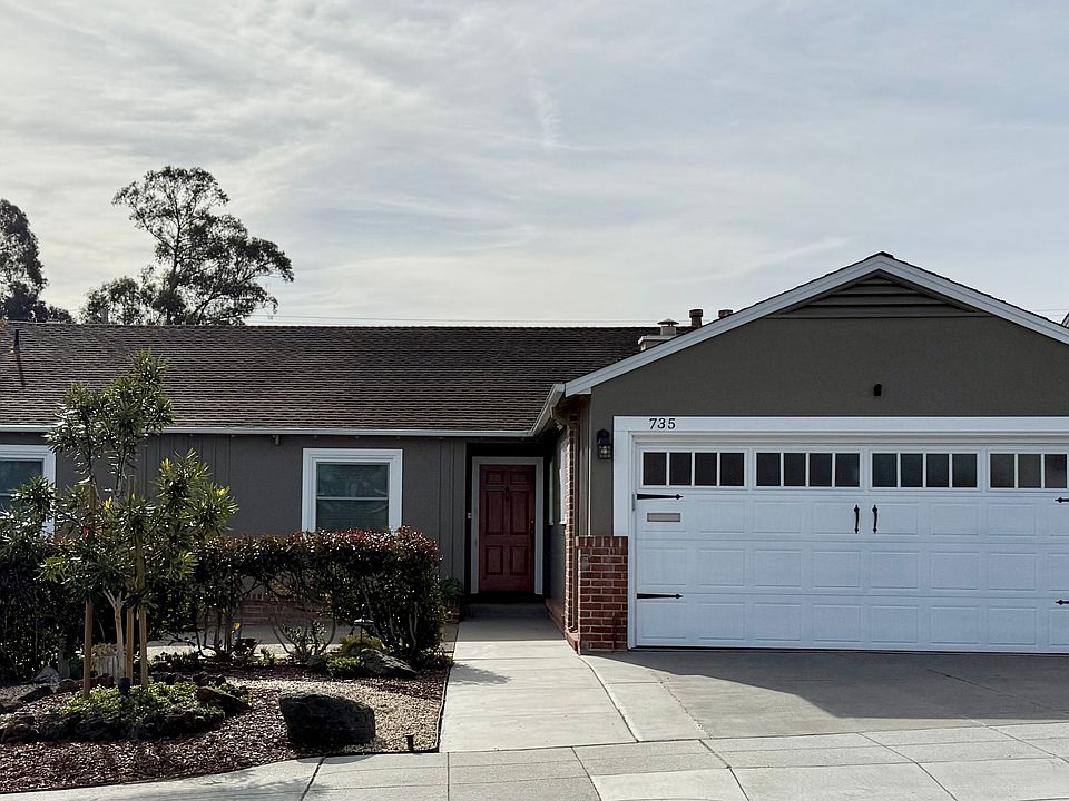 Front of Home with patio
