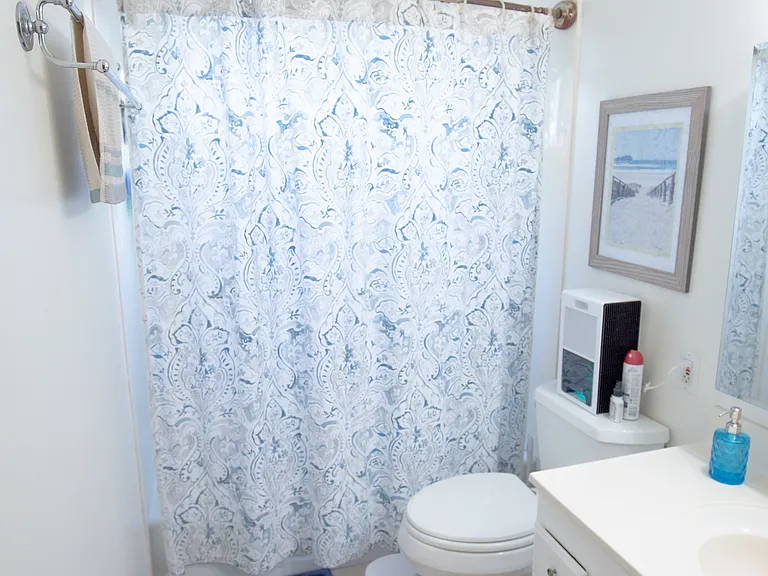 Full upstairs bathroom shared with 2 tidy & respectful roommates (2 males)