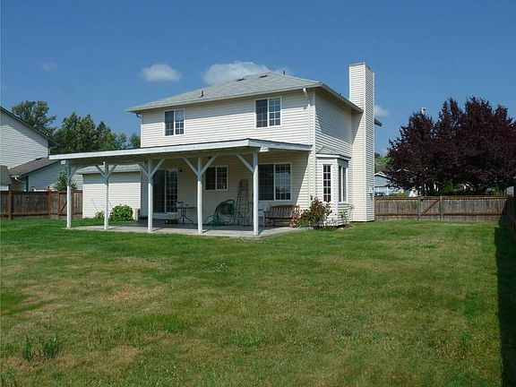 This is a Huge Fenced Back Yard