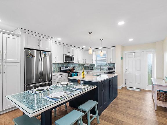 Dining Area Sea Glass Table