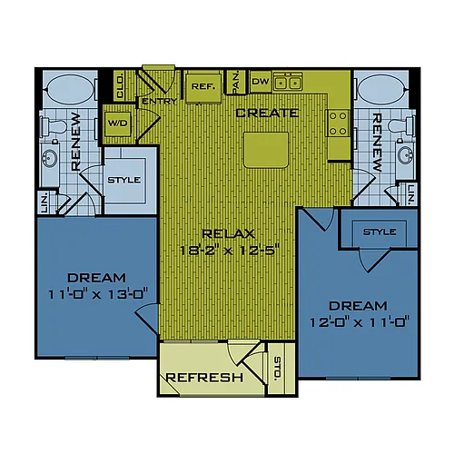 Floor plan B1