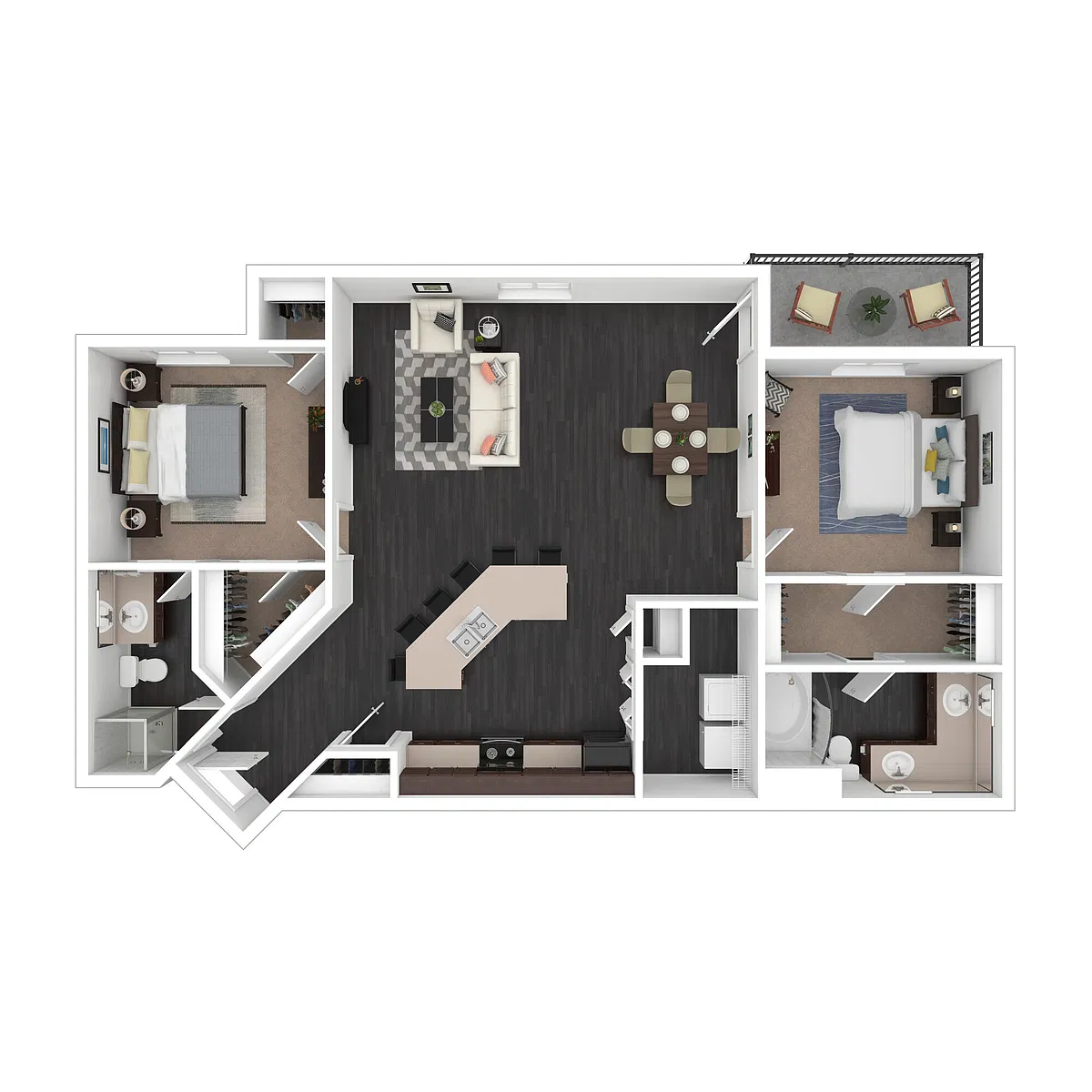 Floor plan King