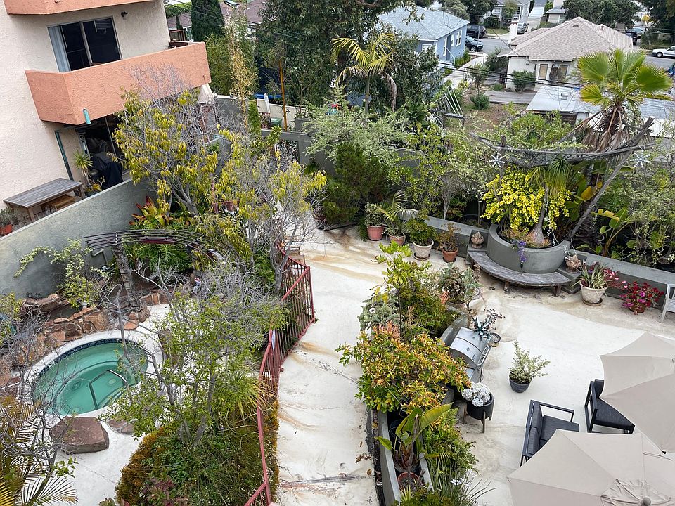 Court yard view from the balcony