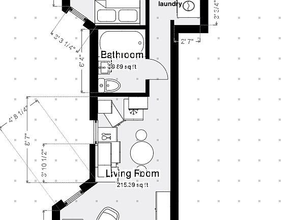 2nd image of 454 W 22nd St APT 3B