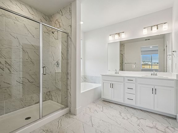 A completed Residence 1 at Dockside at Delta Shores.