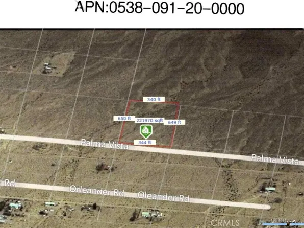 0 Palma Vis, Yermo, CA 92398