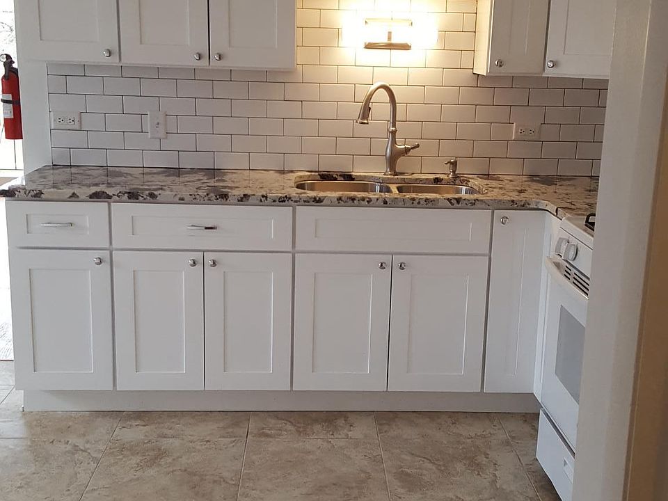 New kitchen cabinets, granite countertops, undermount sink