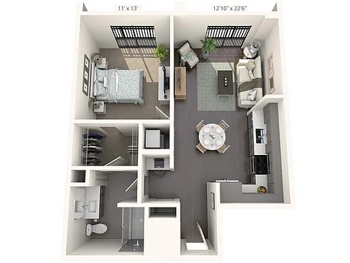 Floor plan Cabernet (A4)