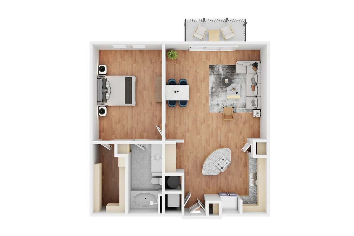 Floor plan A14