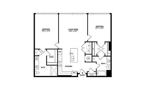 Floor plan B11