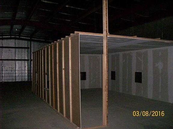 interior of metal building