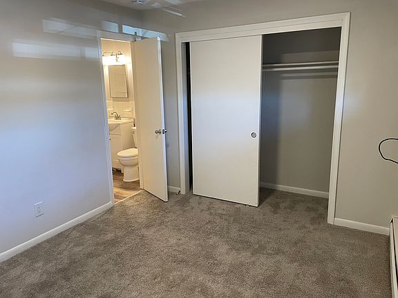 Bedroom with bathroom