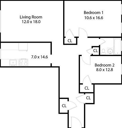 2nd image of 2681 W 2nd St #13J