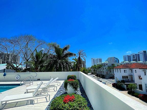 Pool Terrace View South April 2021