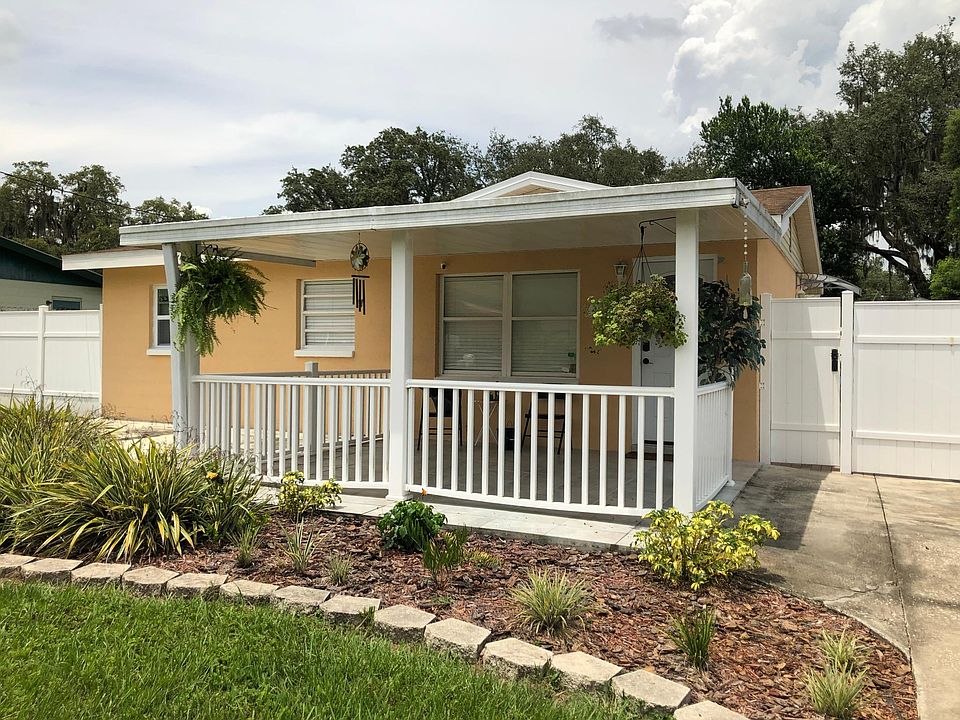 Covered front porch