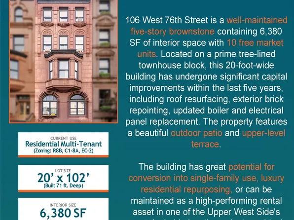 106 West 76th Street image 1 of 5