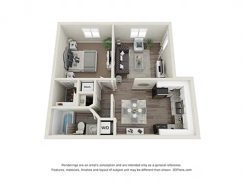 Floor plan Zinnia
