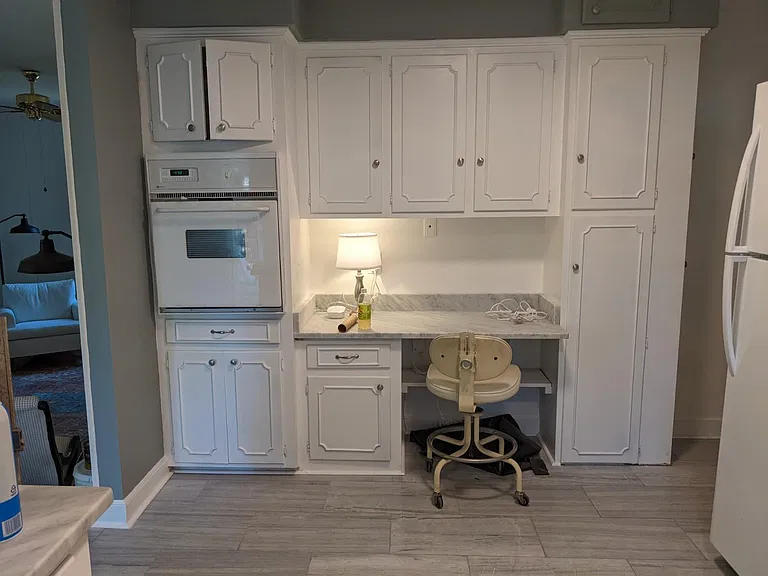 Kitchen computer desk