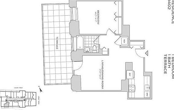 1st image of 70 Pine St #1402