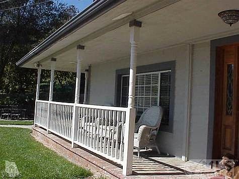 Part of the covered porch.