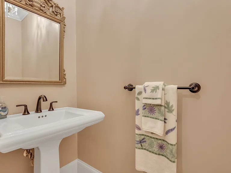 Main Floor Powder Room, Off Entryway