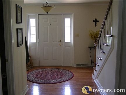 Spacious foyer