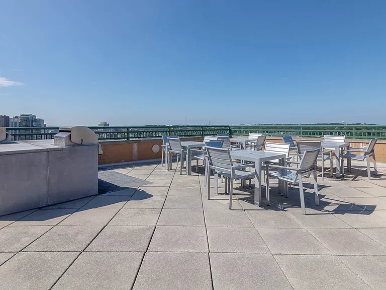 Rooftop Lounge and Grilling Area