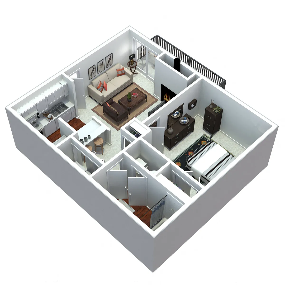 Floor plan The Oak