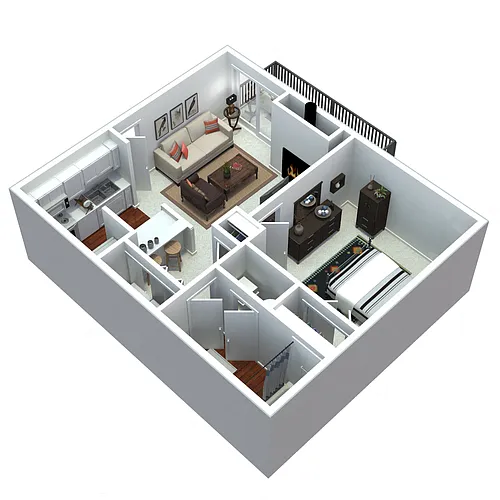Floor plan The Oak