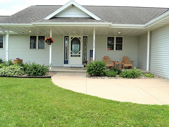 Covered front porch