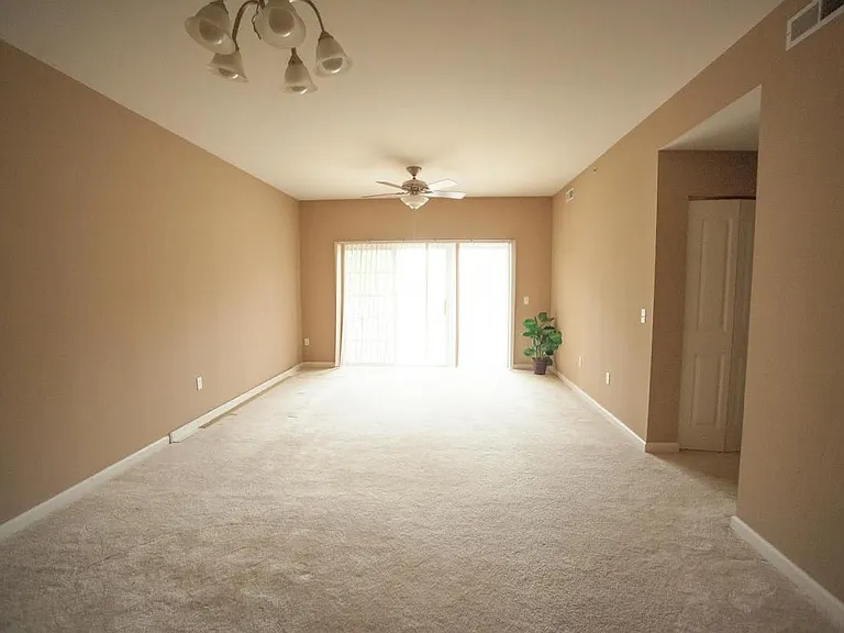 Living Room with door to private patio