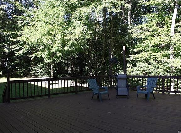 Rear view left toward backyard.