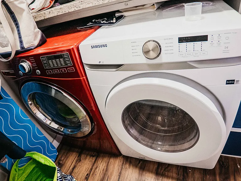 Full size washer and dryer