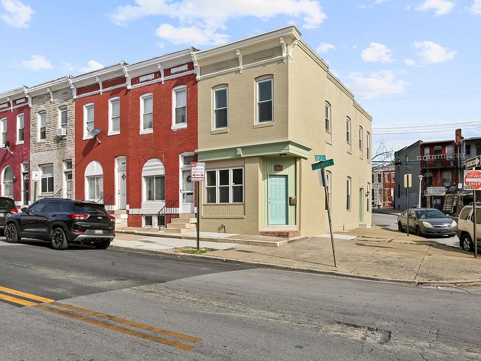 Large corner store converted to single family