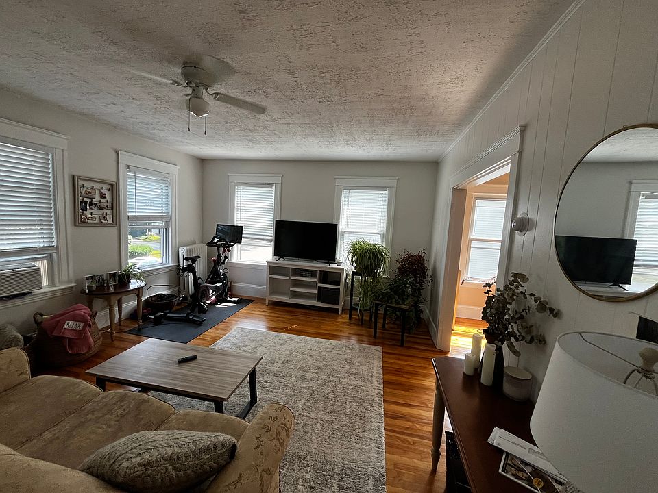 Living Room open dining room,three season poch off the living room