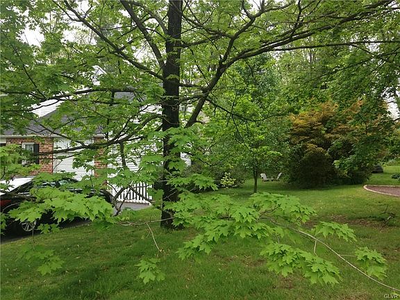 A view of the side yard.