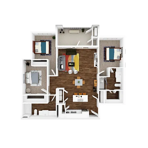 Floor plan Brazos