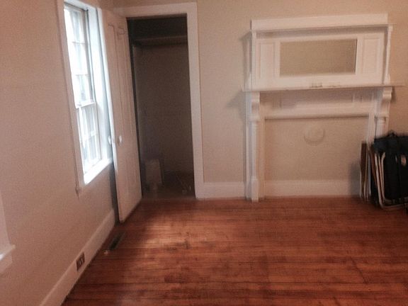 living room with wood floors