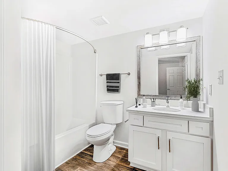Bathroom options with sleek finishes