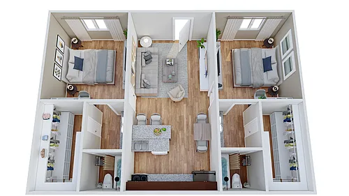 Floor plan B3
