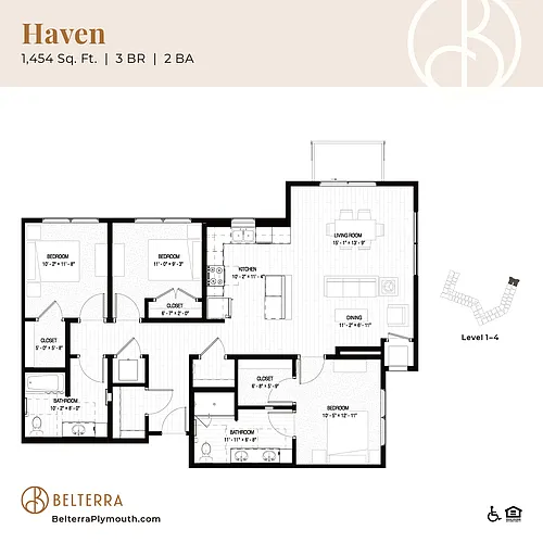Floor plan Haven