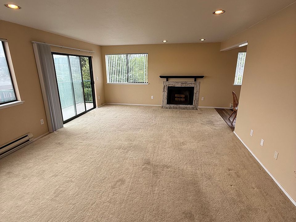 HUGE living room with balcony access