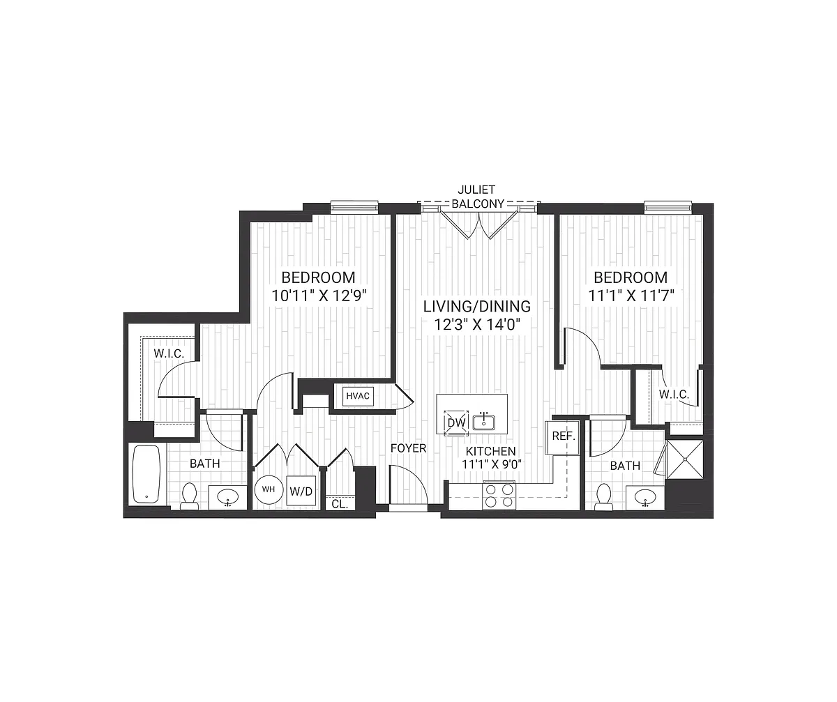 Floor plan B01